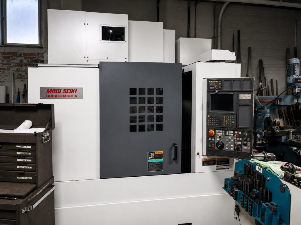 Mori Seiki DuraCenter 5 CNC machining center at Precision Machining Products