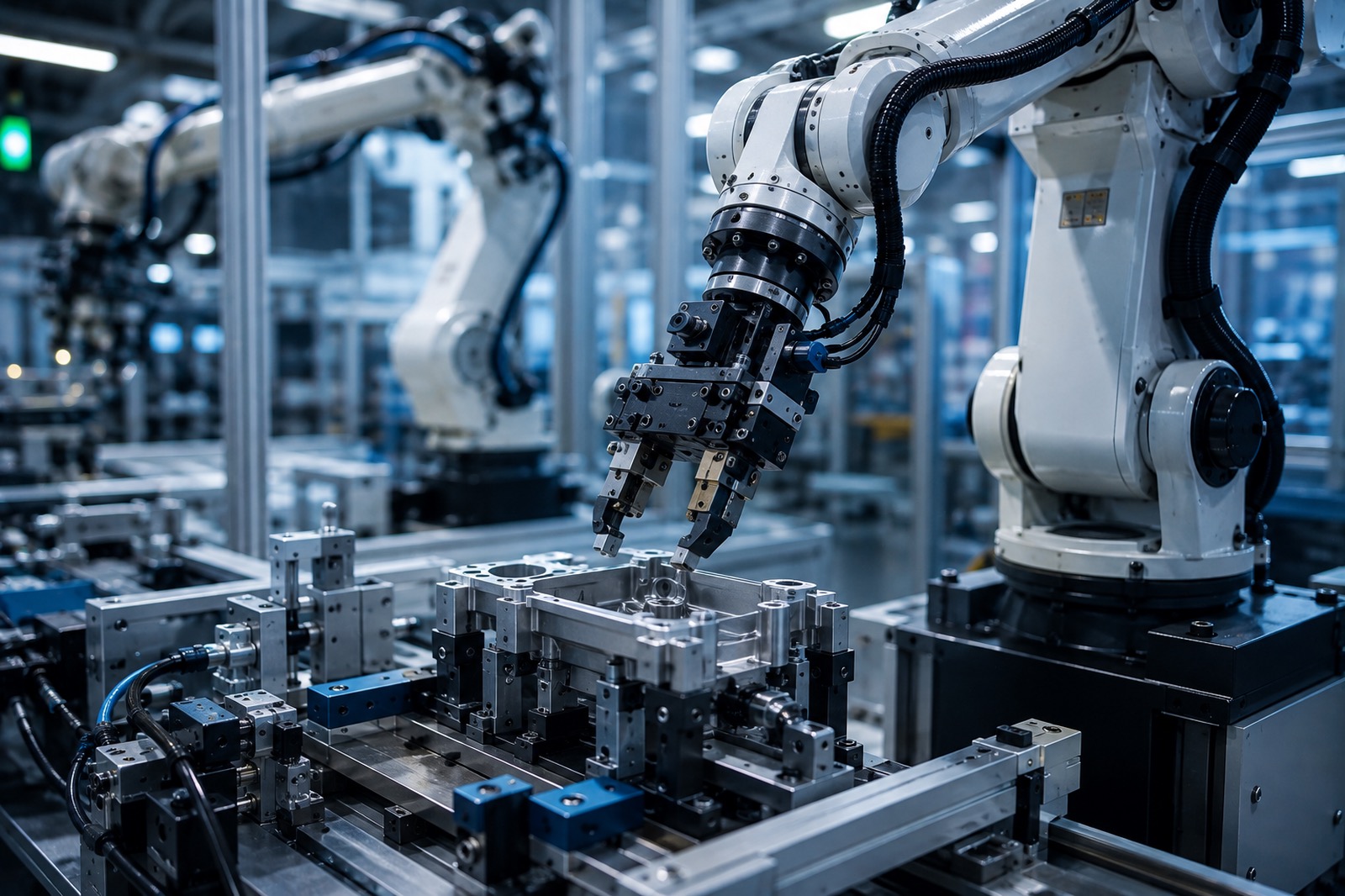Precision CNC machined components for robotics